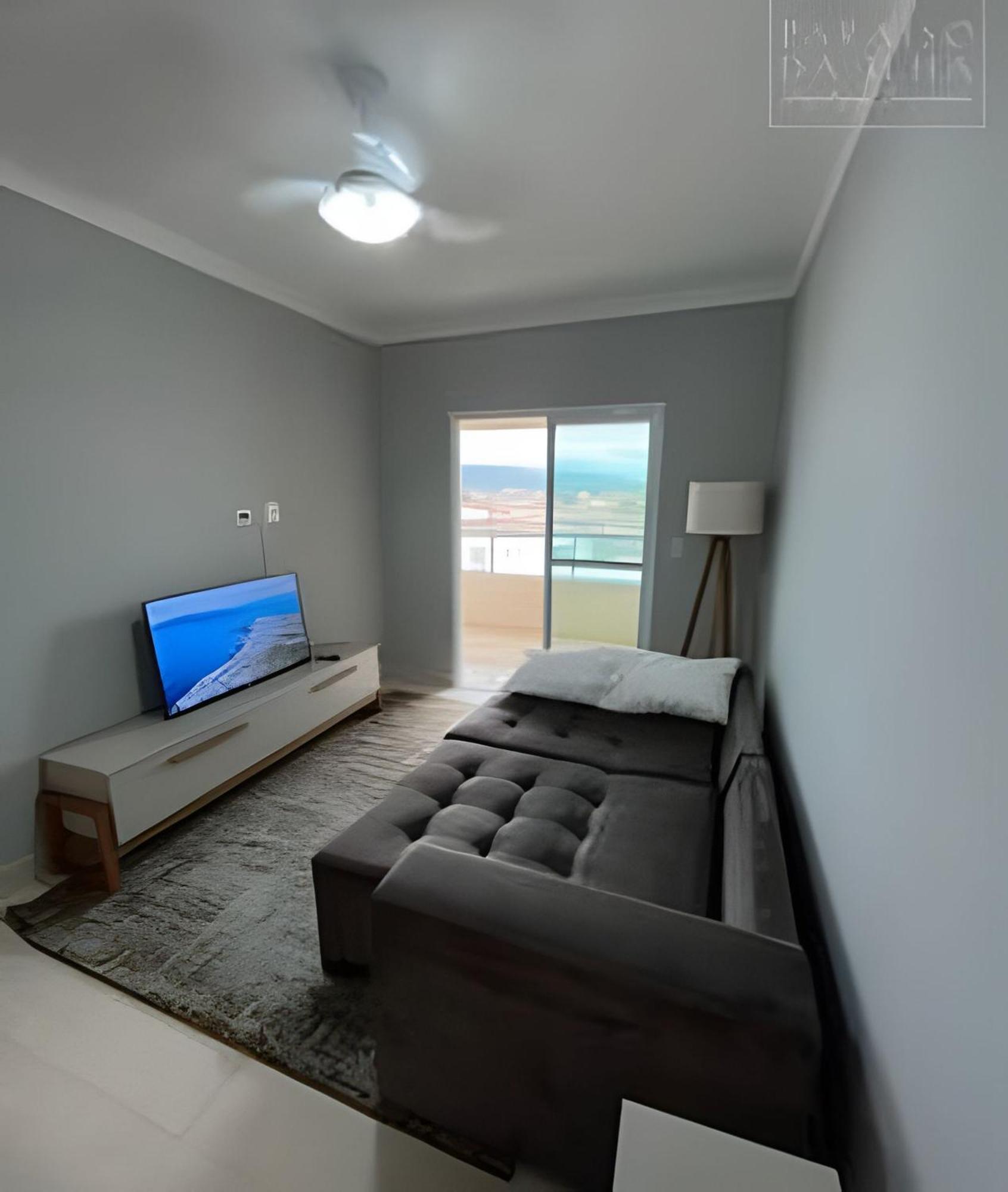 Apartamento Varanda E Churrasqueira Pe Na Areia Pg Praia Grande  Luaran gambar